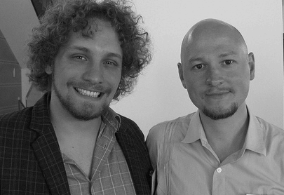 Adam Olsson och Oleg Izyumenko