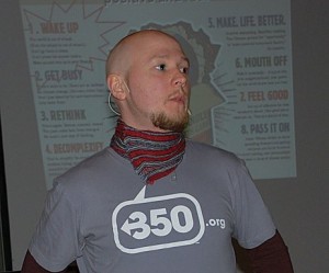 Wake Up Call i samarbete med 350.org